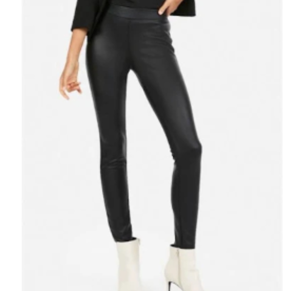 Express Faux Leather Leggings